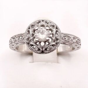 Elegant Sterling Silver Ring